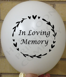 Memorial Balloons In Loving Memory of Brother